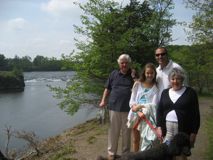 img_9823 Walking in Peebles State Park with Aunt Sarah and Uncle Herb who came to visit us in Waterford from Wellsley.